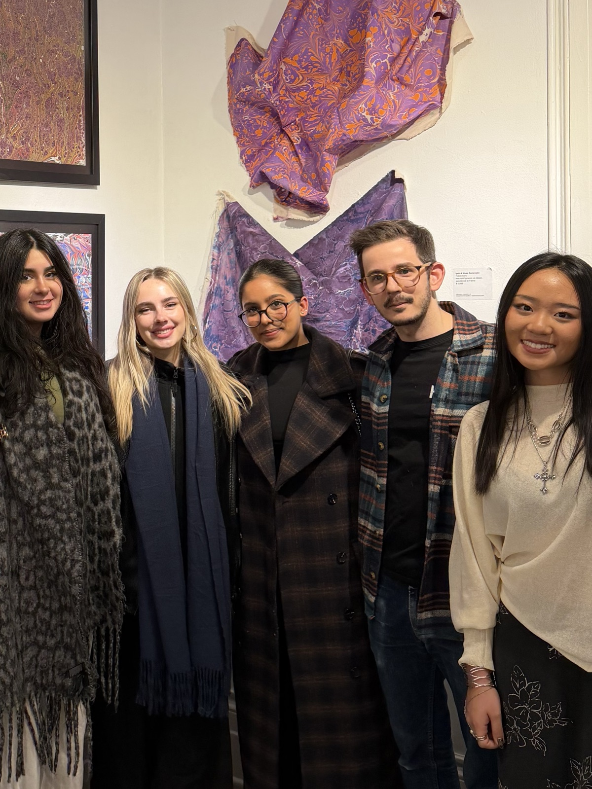 NY Fashion Week exhibition, Saphira & Ventura